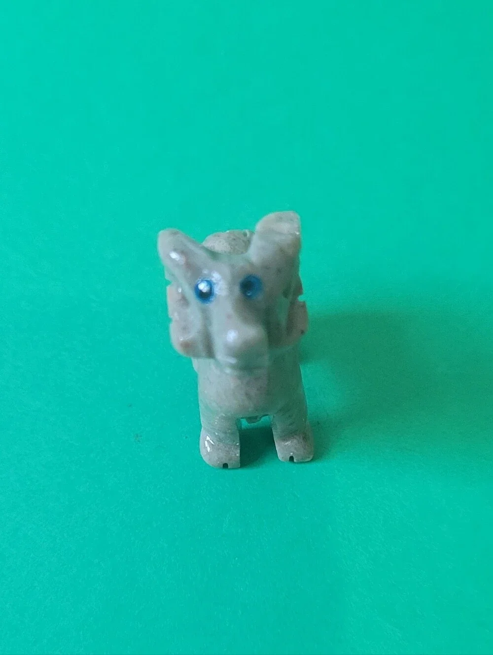 Grey BIGHORN SHEEP RAM figurine gem stone gemstone SOAPSTONE love rams 1